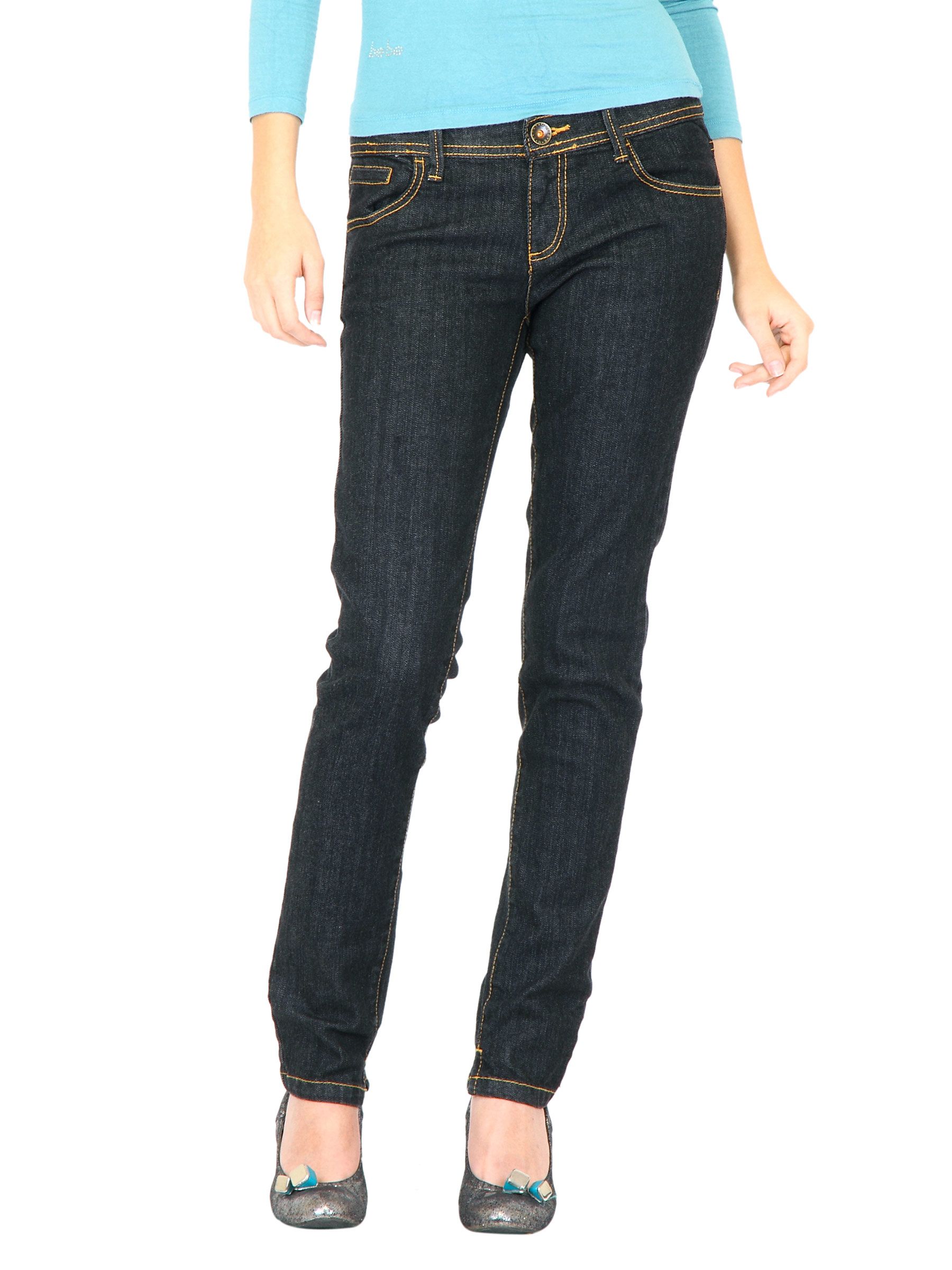 United Colors of Benetton Women Washed Black Jeans