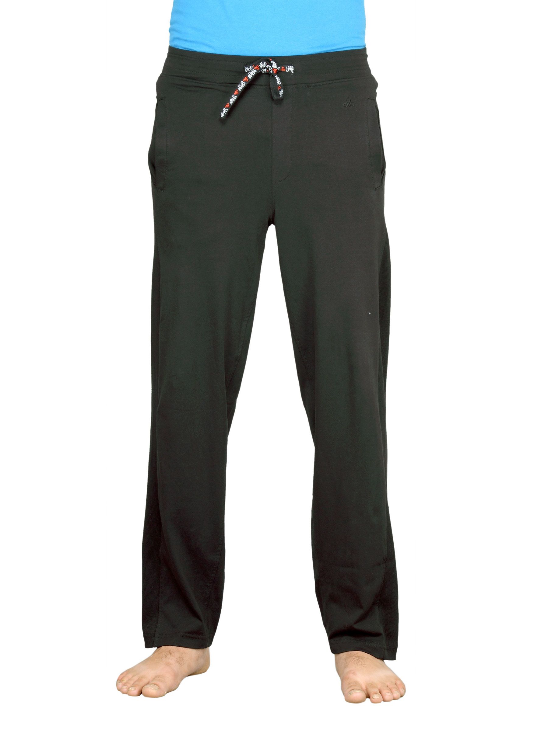 Urban Yoga Men Dhauti Black Track Pant