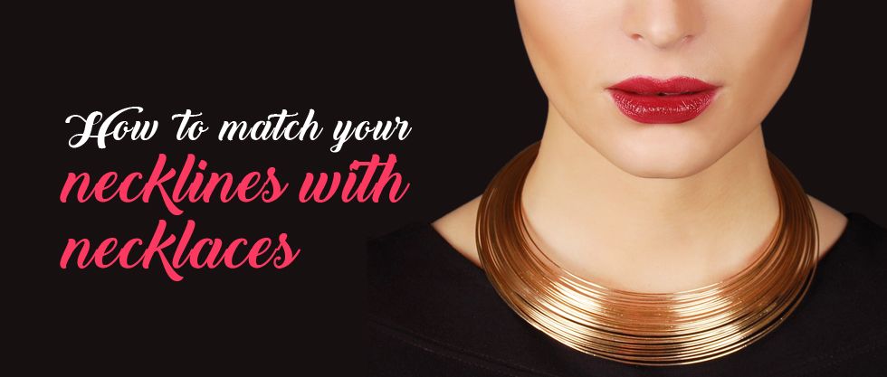 necklaces with necklines