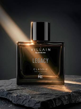 VILLAIN Men Classic Legacy Perfume EDP with Coffee & Musk for Rich Scent - 50 ml