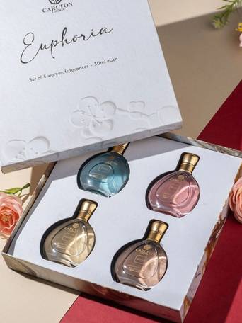 Carlton London Euphoria Women Gift Set of 4 EDP Perfume - 30ml each