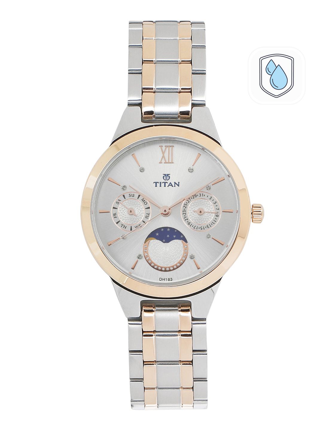 Titan Women Silver-Toned Analogue Watch 2590KM01-image-34