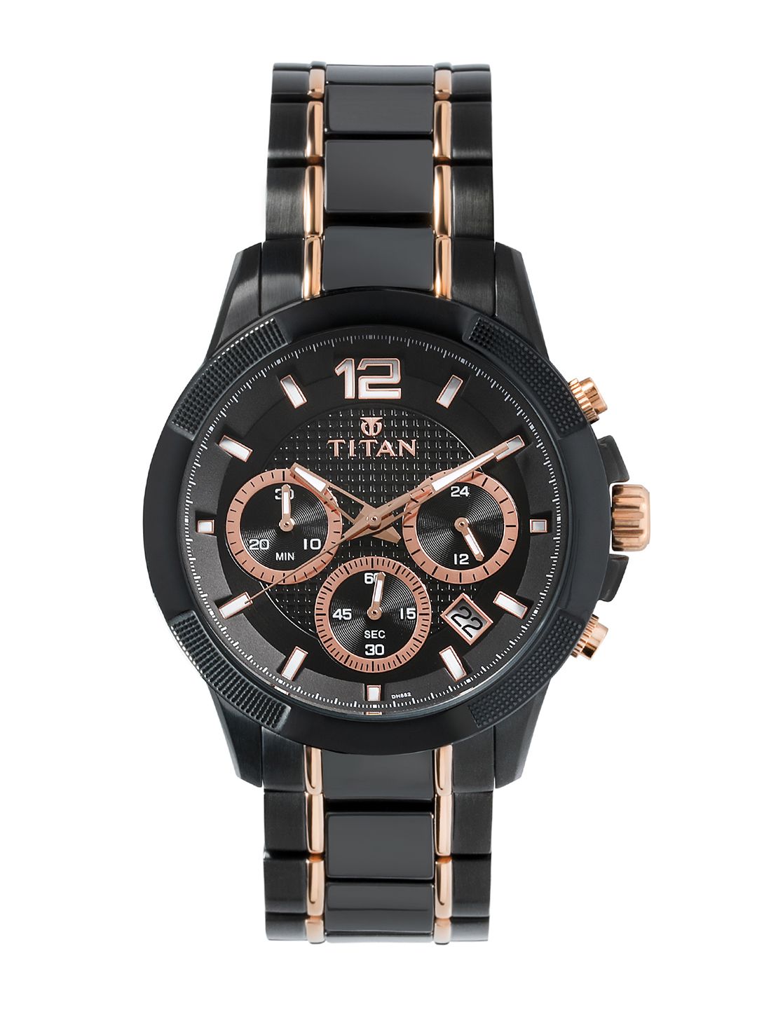 Titan Ceramics Men Black Analogue watch NL90090KD02-picture-16