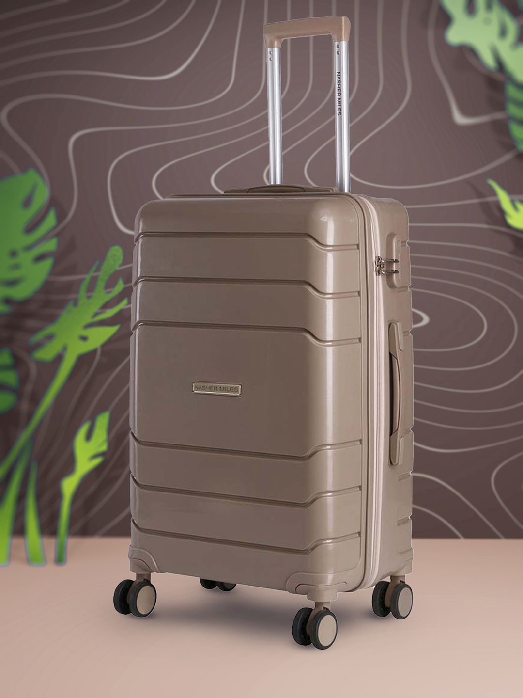 Nasher Miles Lisbon Hard-Sided Trolley Bag- 75 cm-image-19