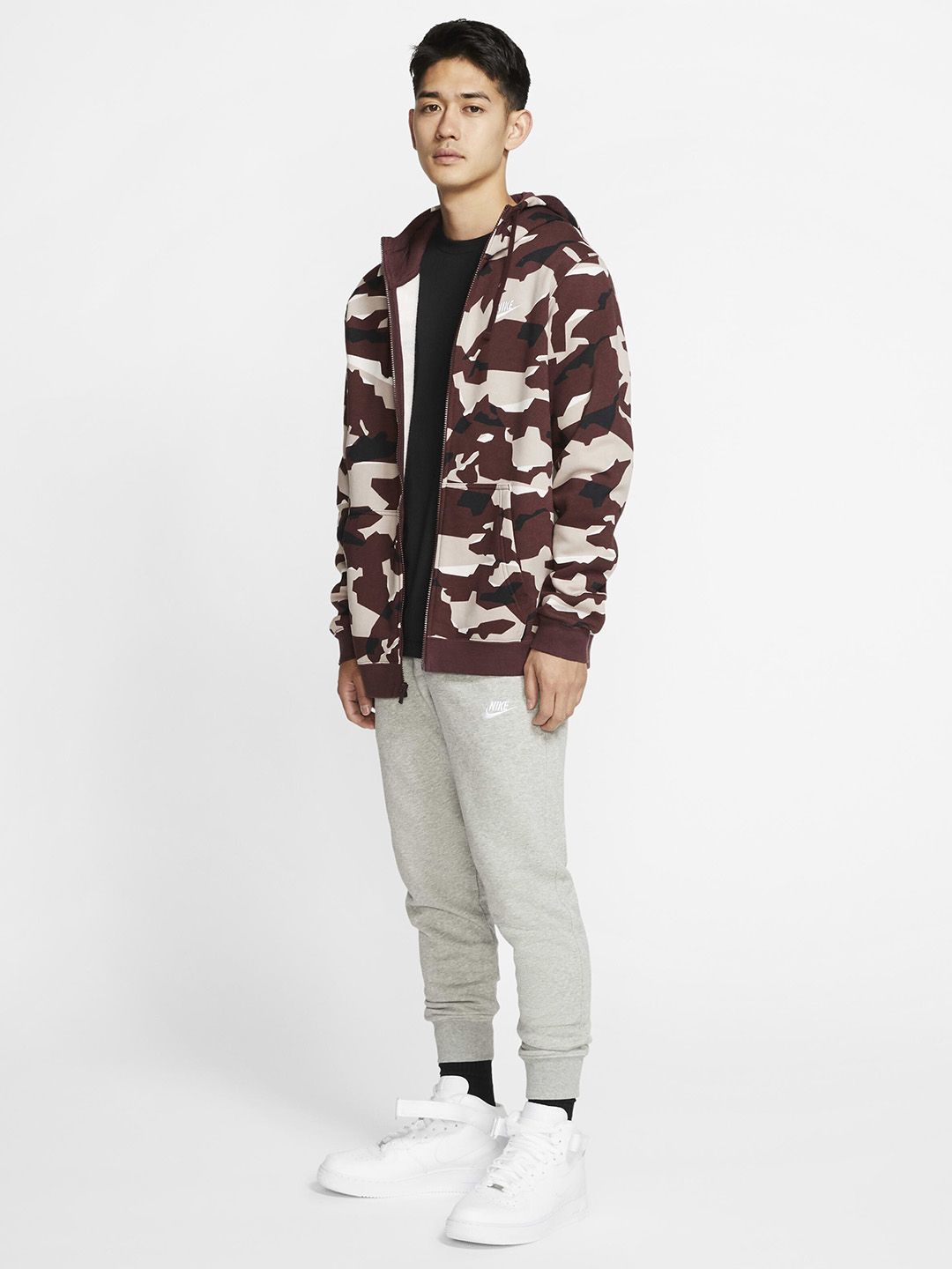 nike grey joggers for men