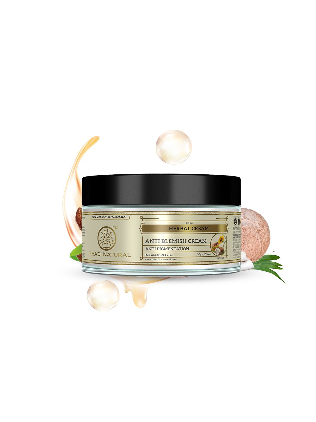 Khadi Natural Anti Blemish Cream For Softer & Smoother - 50g-image-42