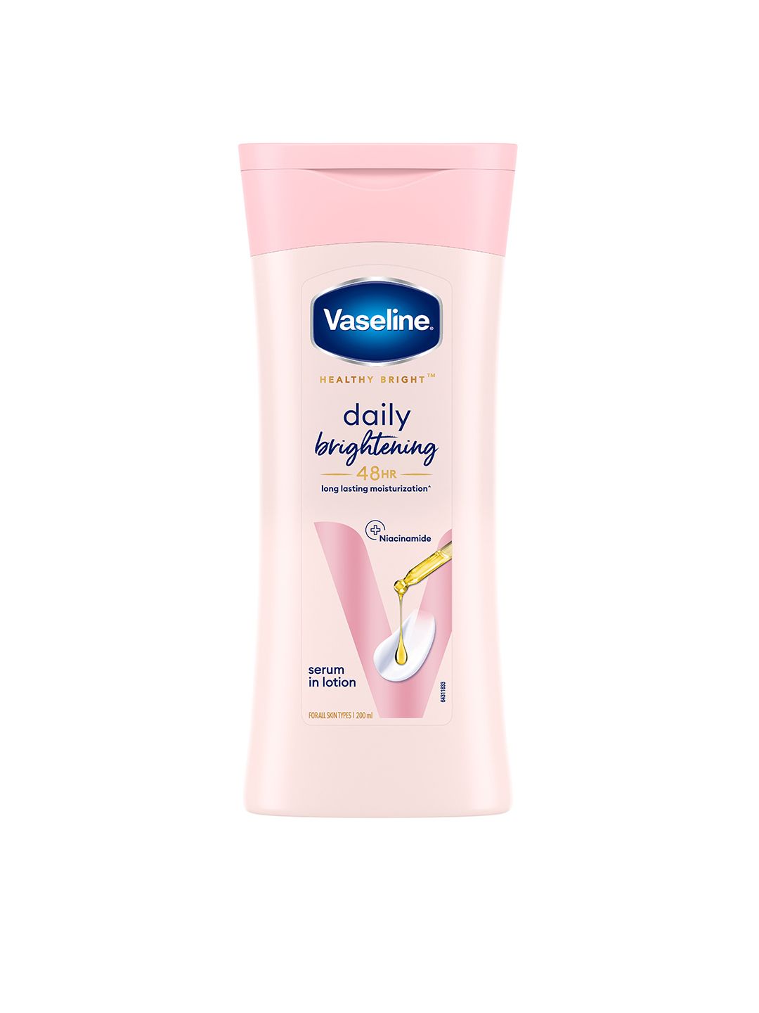 Vaseline Unisex Healthy Bright Daily Brightening Body Lotion 200 ml-picture-6