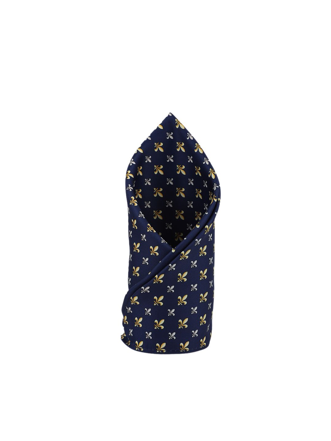 Peter England Men Navy Blue Printed Pocket Square-picture-36