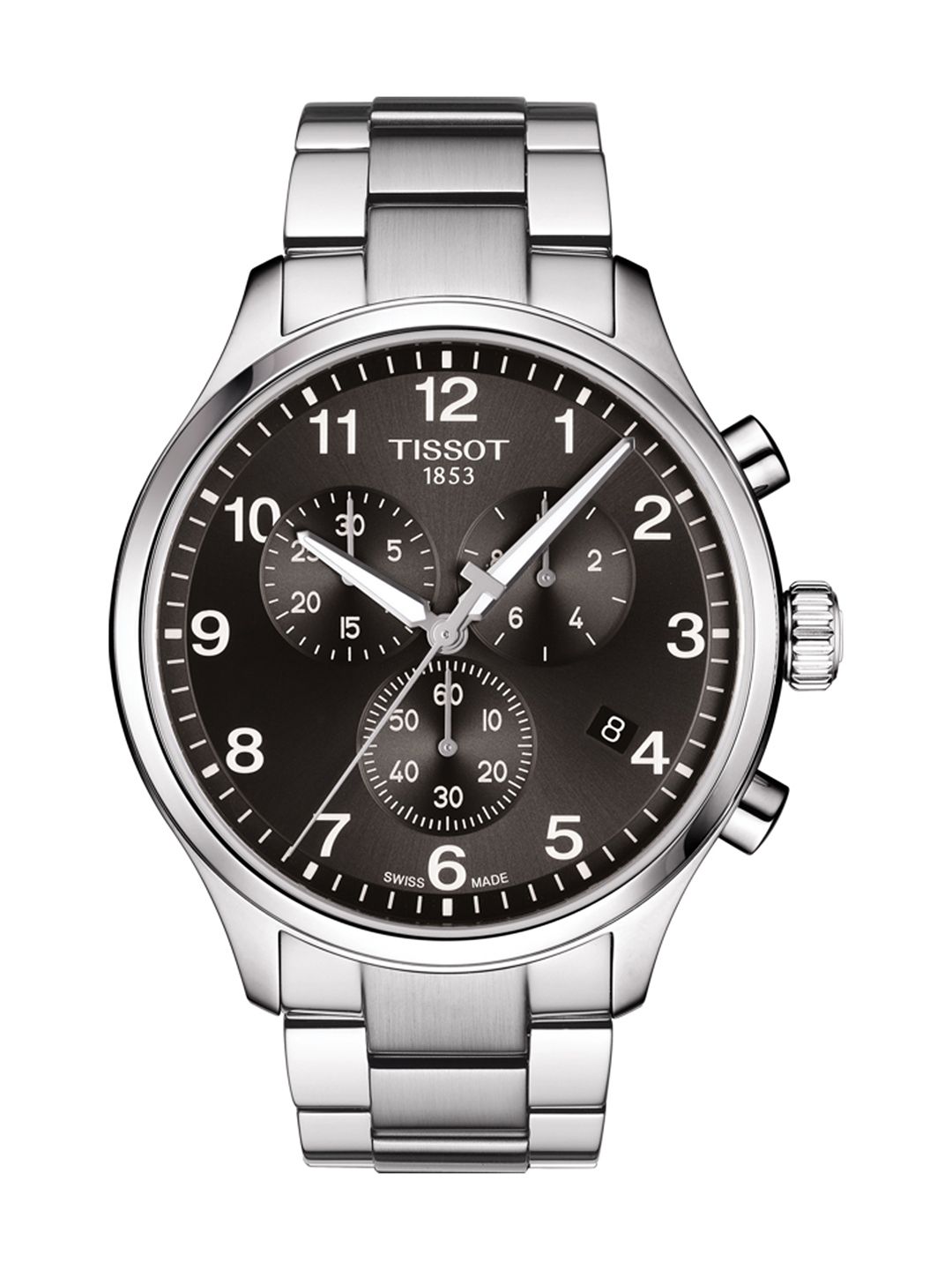 TISSOT Men Black Chrono XL Classic Analogue Watch T1166171105701-picture-57