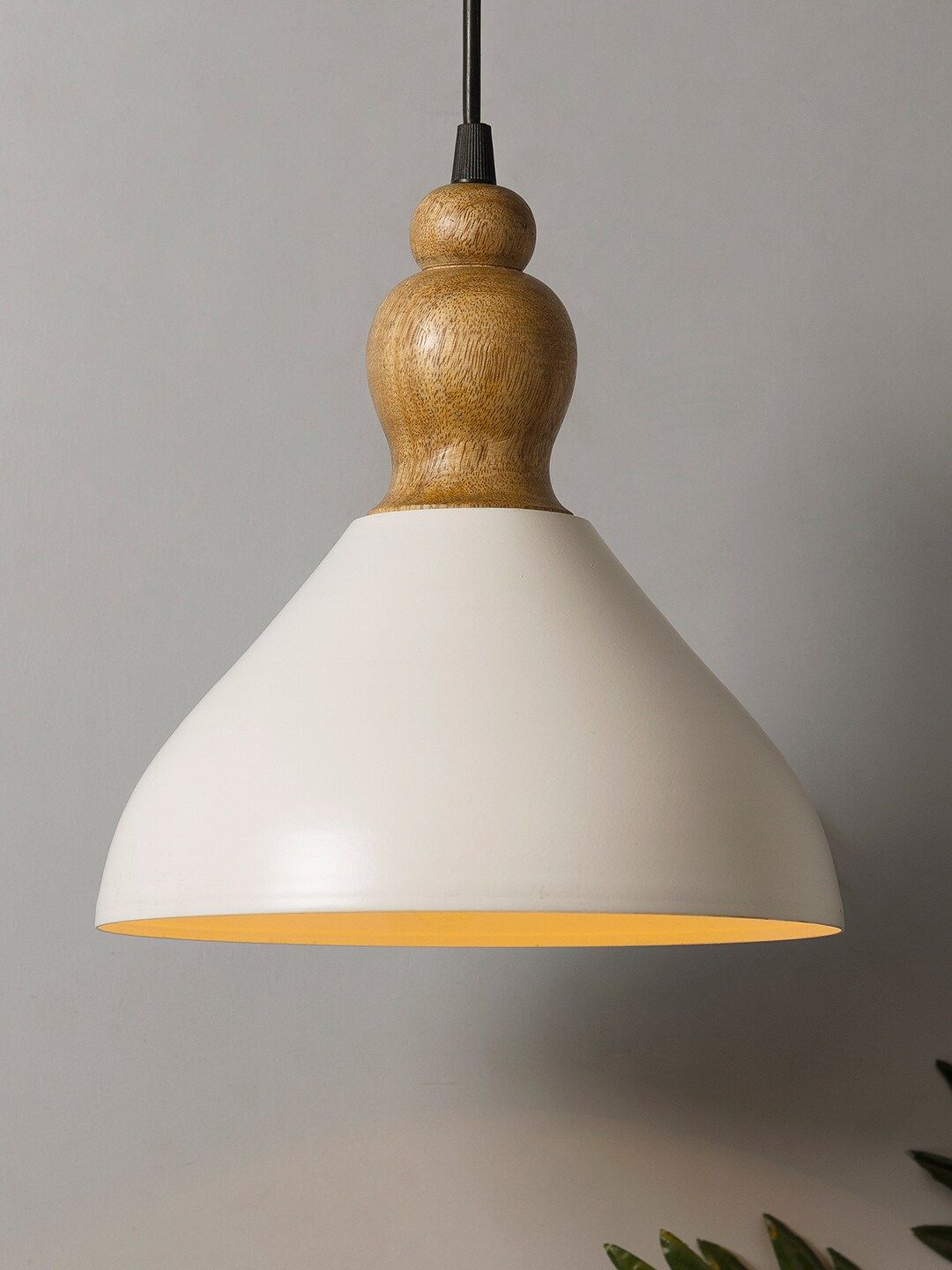 Homesake White Solid Handcrafted Pendant Lamp-image-18