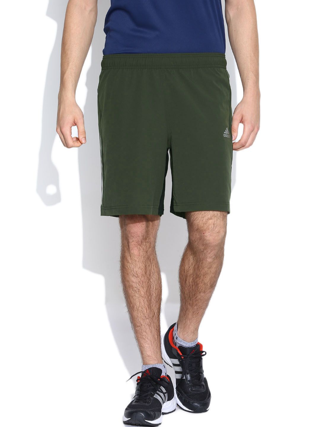 adidas olive green shorts