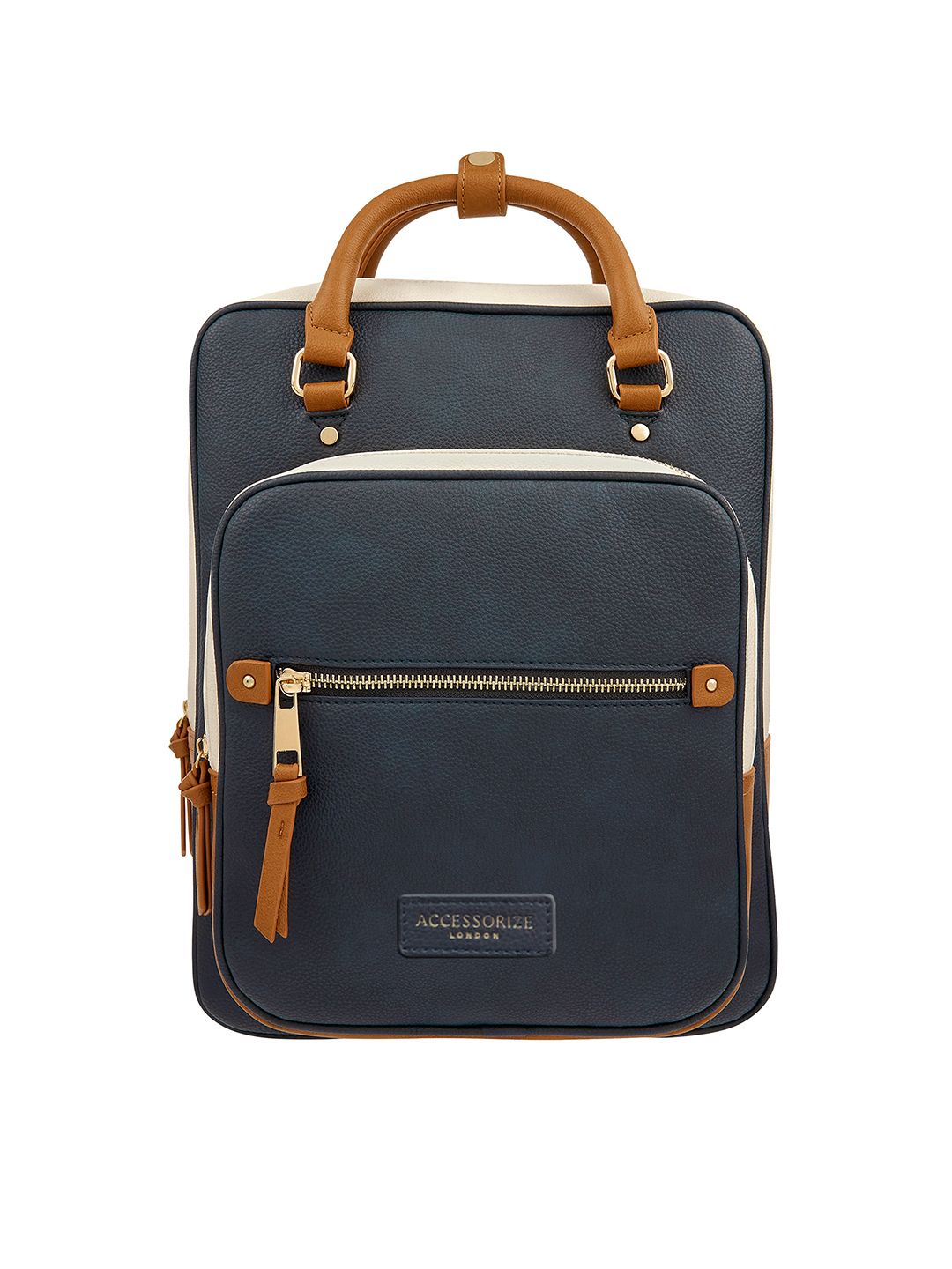 Accessorize London Women Faux Leather Harriet Backpack-picture-37