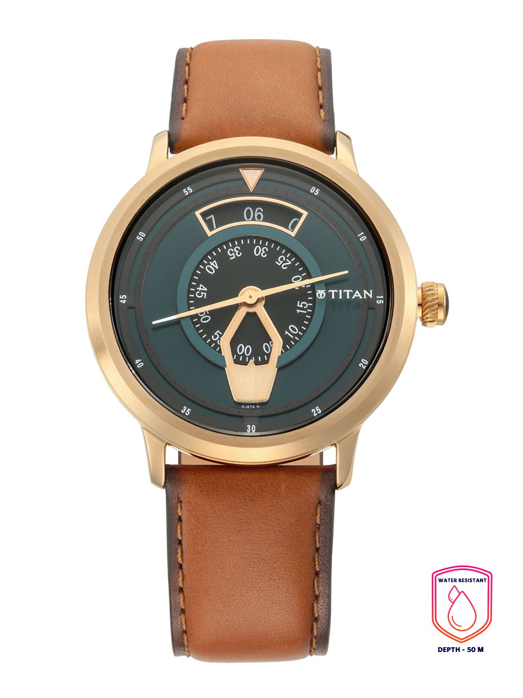 Titan Regalia Maritime Men Sea Green Analogue watch 1828QL01-image-49