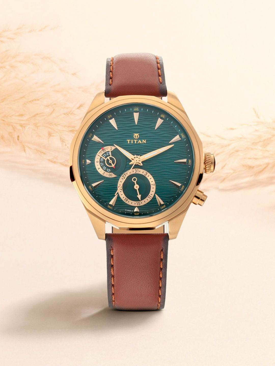 Titan Regalia Maritime Men Sea Green Analogue watch 1829QL01-image-47