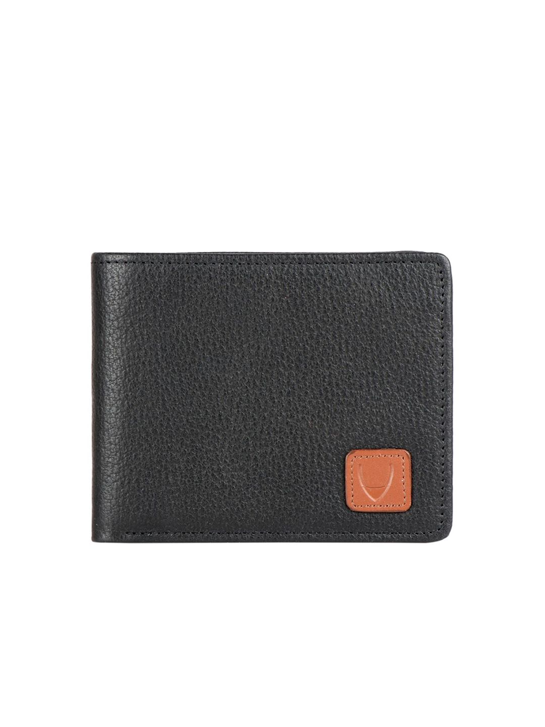 Hidesign Men Black Textured Leather Two Fold Leather Wallet-picture-19