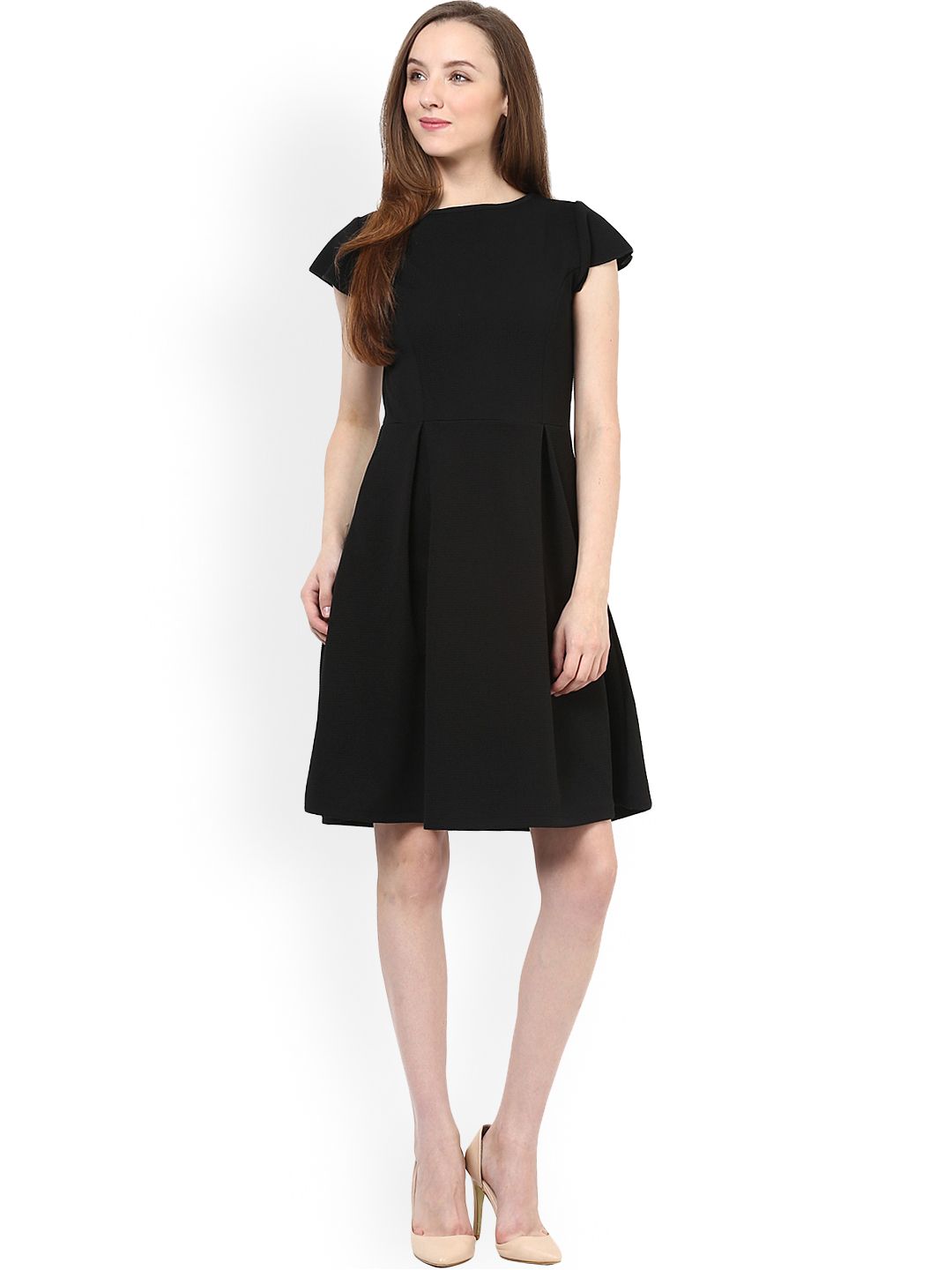 Buy RARE Black Fit & Flare Dress - Dresses for Women 1085485 | Myntra Buy RARE Black Fit & Flare Dress - Dresses for Women 1085485 | Myntra