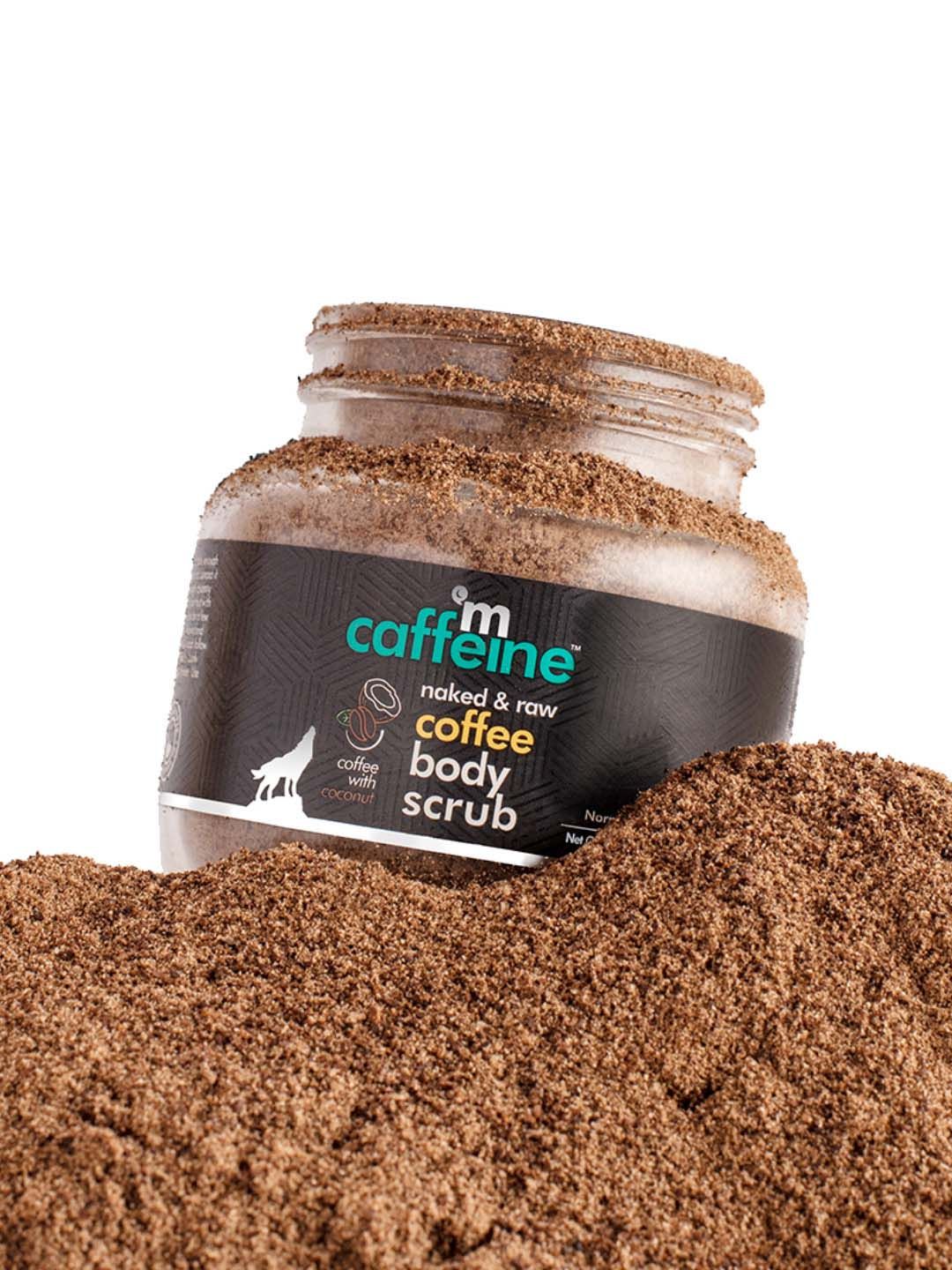MCaffeine Sustainable Exfoliating Coffee Body Scrub for Tan Removal & Soft-Smooth Skin 100 g