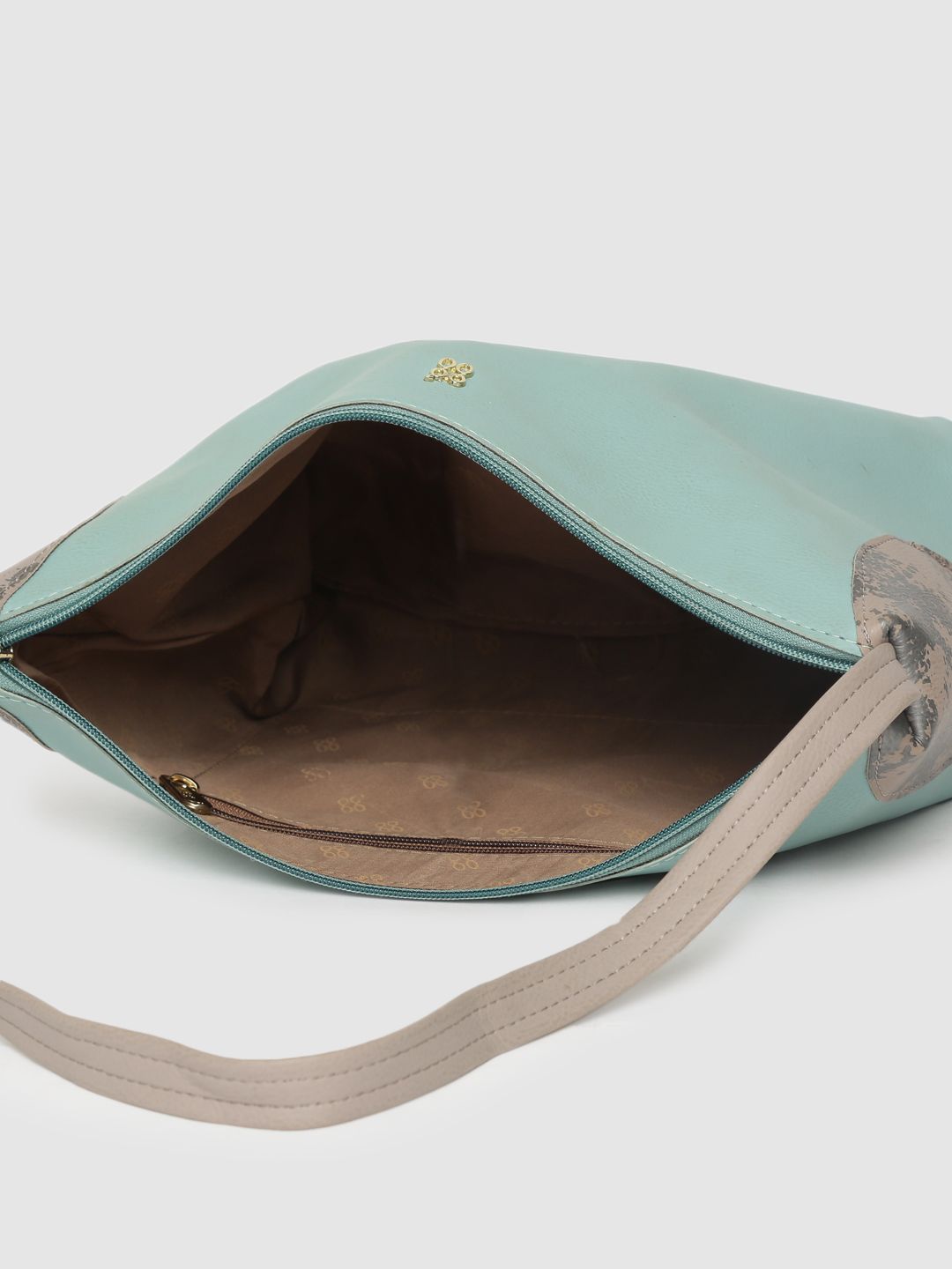 Baggit Shauna Sor Teal Bowling Handbag: Buy Baggit Shauna Sor Teal