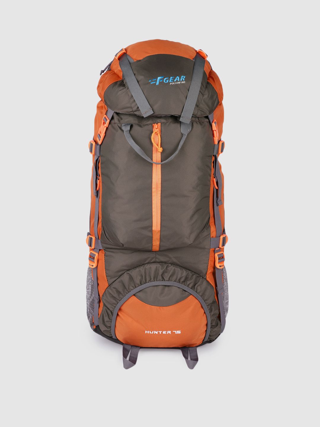 F Gear Unisex Grey & Orange Hunter Rucksack – ₹2043