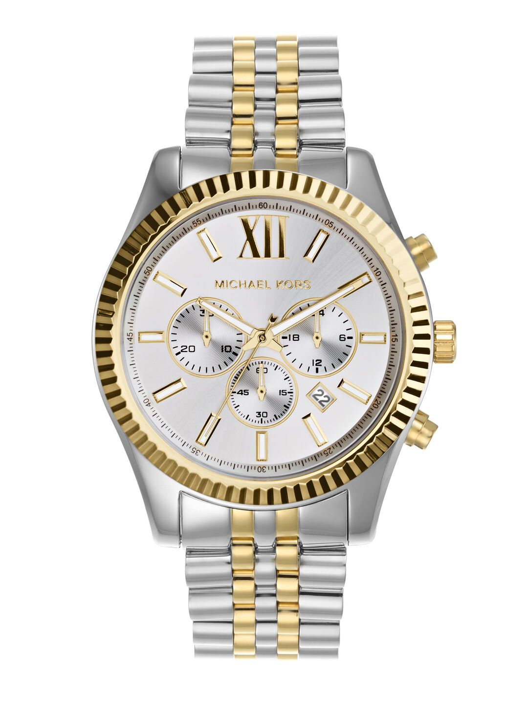 Michael Kors Men Off-White Dial Watch MK8344I-picture-25