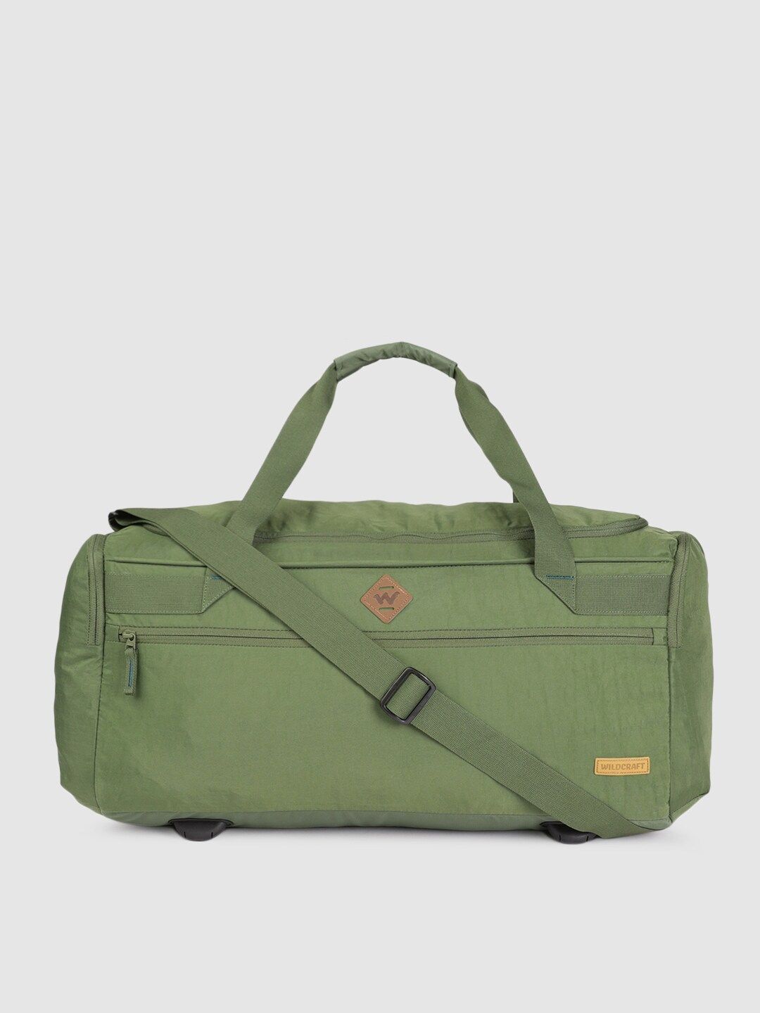 Wildcraft Unisex Olive Green Solid Duffel Bag-picture-11