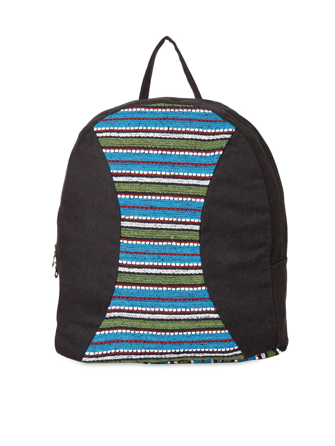 Anekaant Women Black & Blue Backpack-image-27