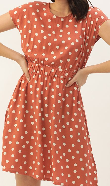 strapless open back dress Sun's Out Mini Dress Orange - US 8 main image 1