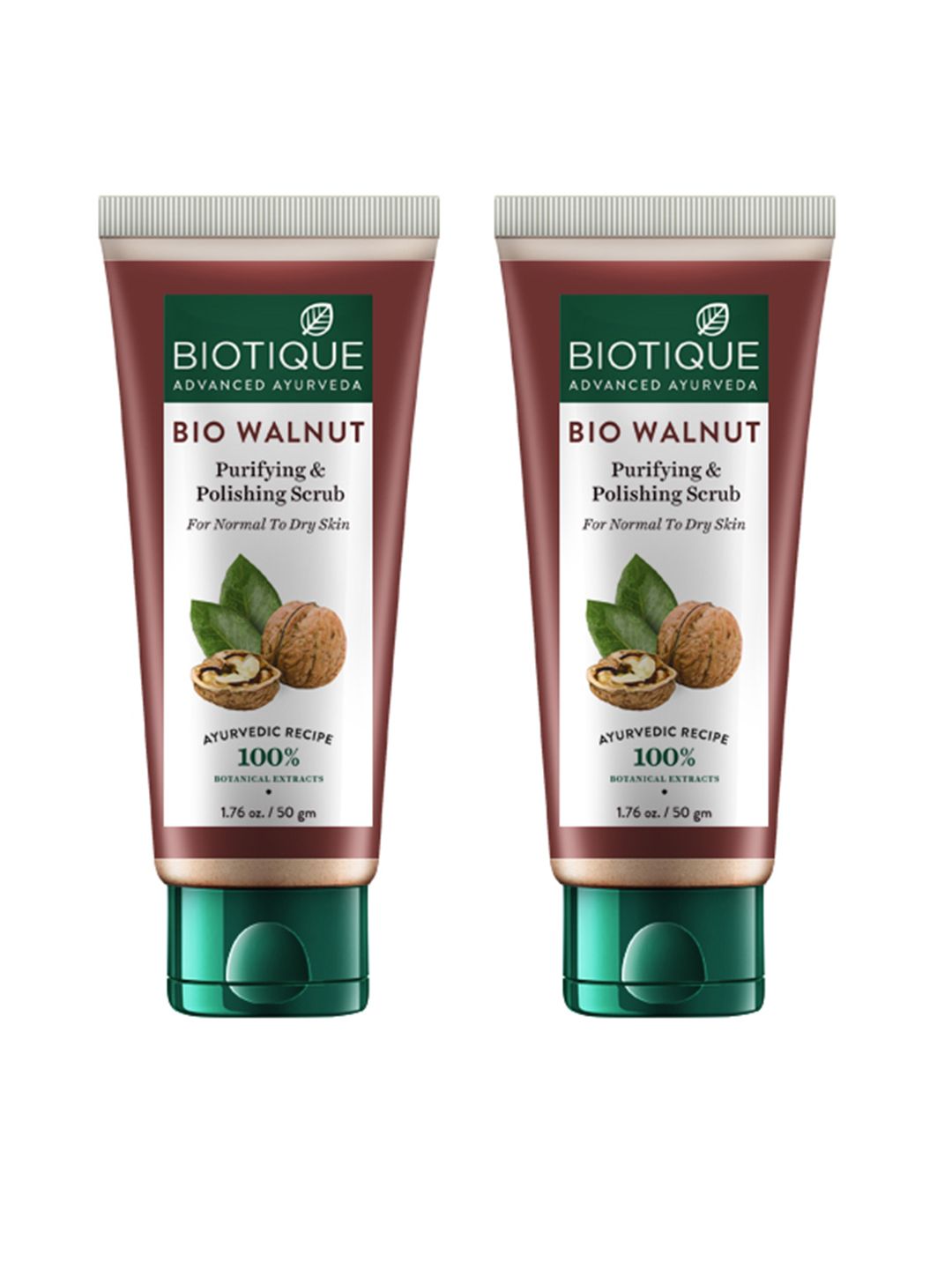 Biotique Unisex Set Of 2 Bio Walnut Purifying & Polishing Scrub-image-47