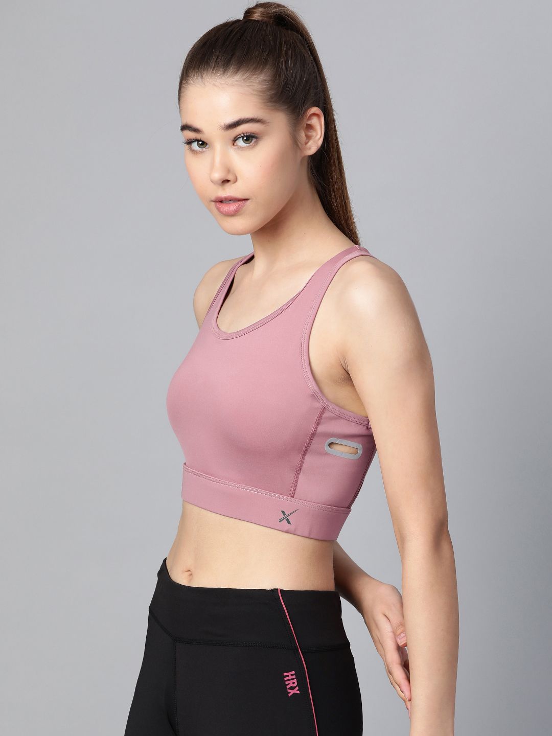 HRX By Hrithik Roshan Running Women Neon Lime Rapid-Dry Colourblock Sports  Bra Price in India, Full Specifications & Offers