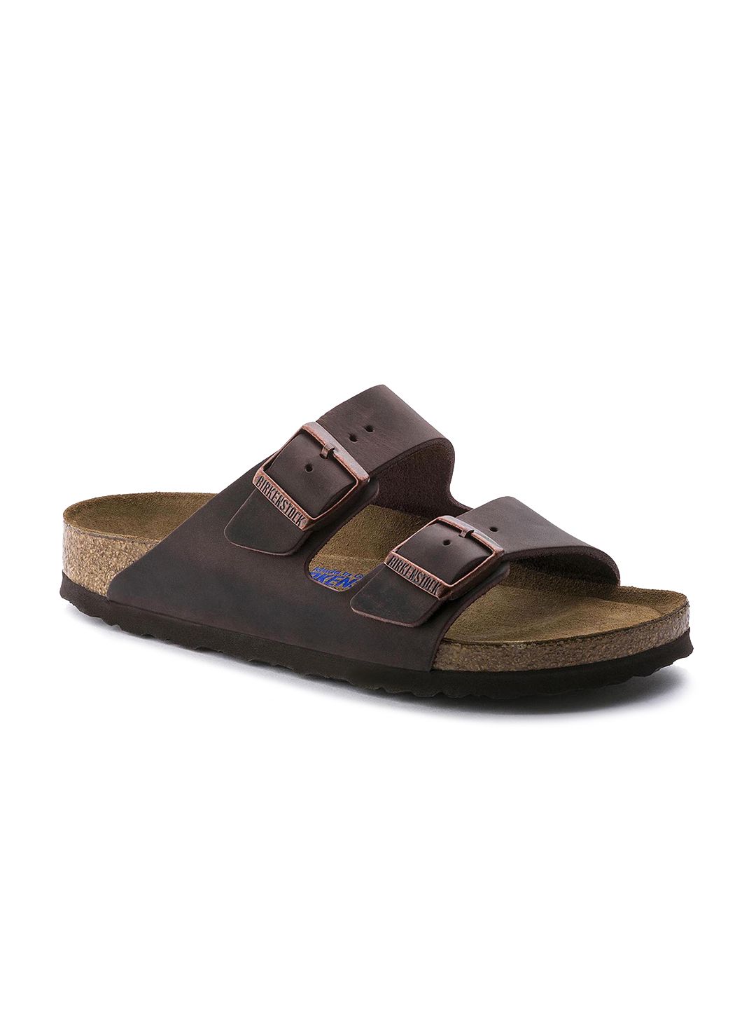 Birkenstock Unisex Coffee Brown Arizona Oiled Leather Regular Width Comfort Sandals-picture-21