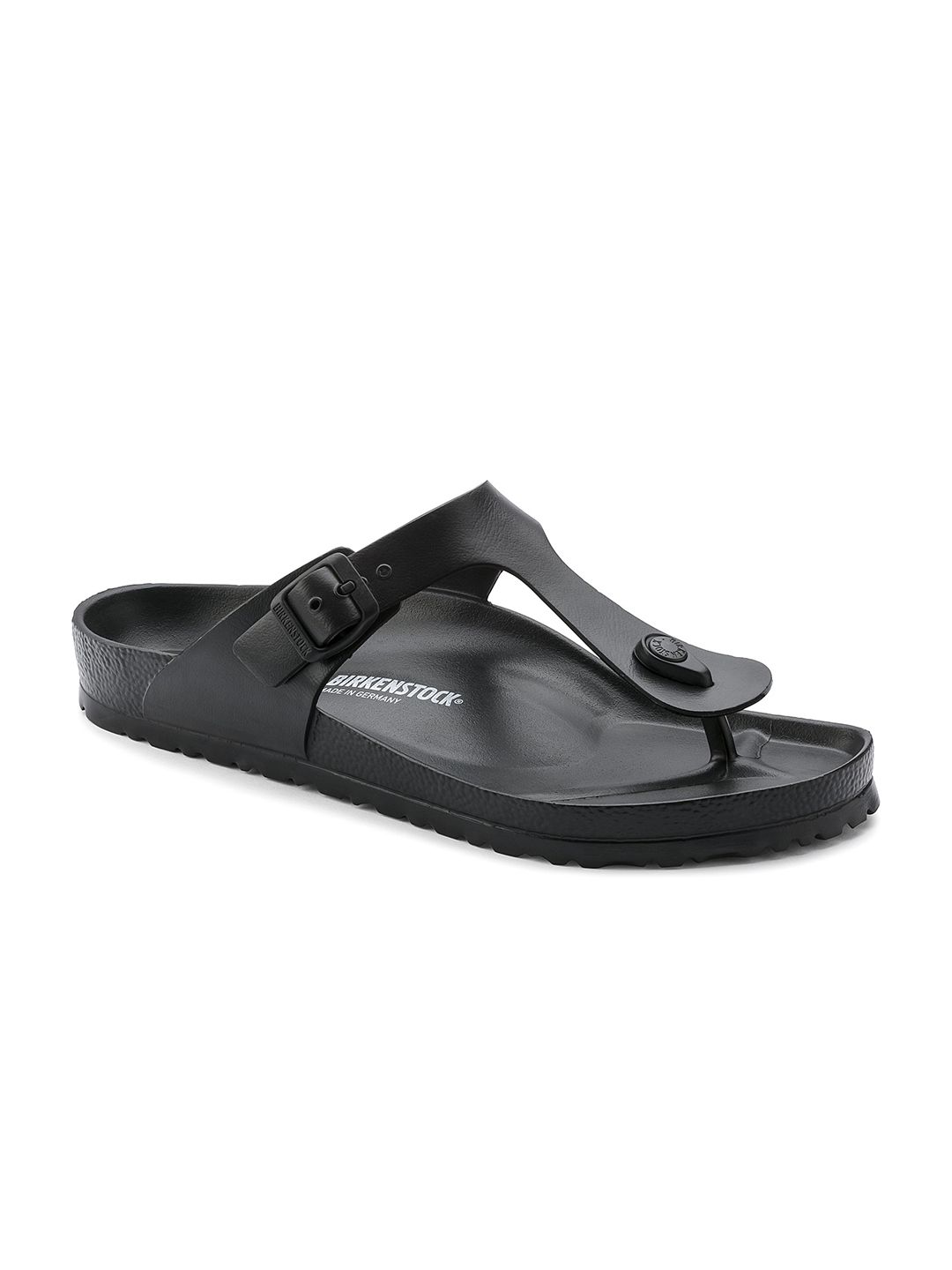 Birkenstock Unisex Black Gizeh Regular Width EVA Sandals