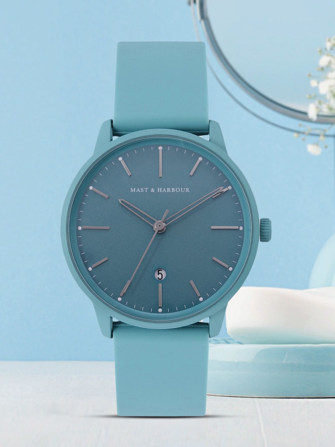Mast & Harbour Unisex Blue Analogue Watch MFB-PN-PF-DK2749-picture-17