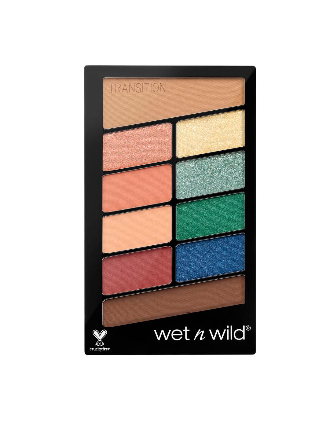 Wet n Wild Sustainable Color Icon 10 Pan Eyeshadow Palette - Stop Playing Safe-image-11