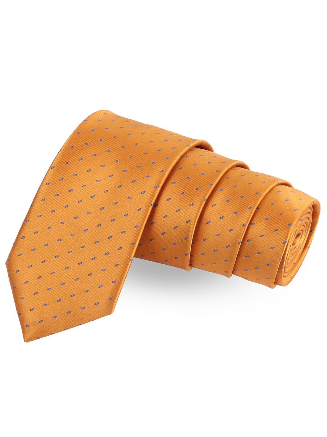 PELUCHE Mustard Printed Broad Tie-picture-22