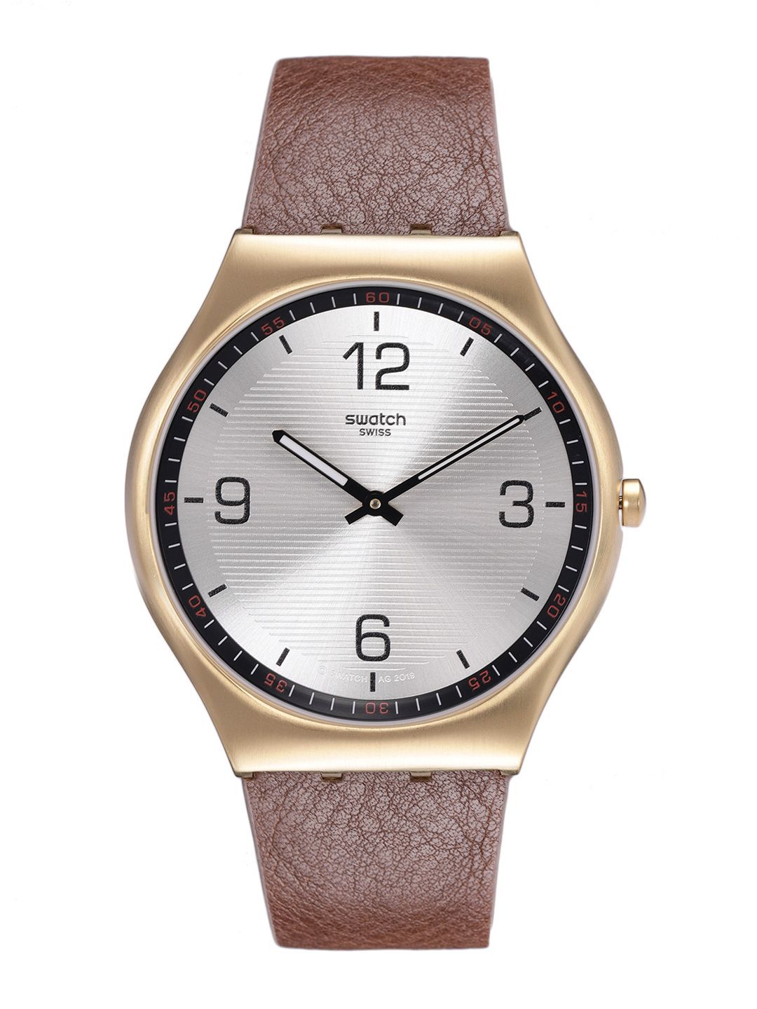 Buy Swatch Swatch Unisex SilverToned Swiss Made Water Resistant Analogue Watch SS07G100 at Redfynd