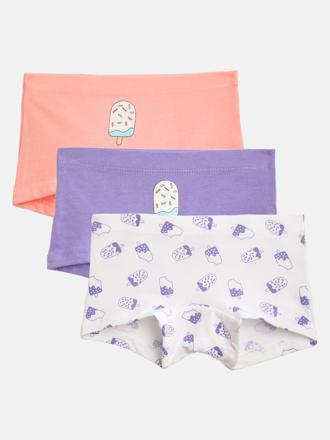 mackly Girls Pack of 3 Boxers MB-06-2-4yrs-picture-41
