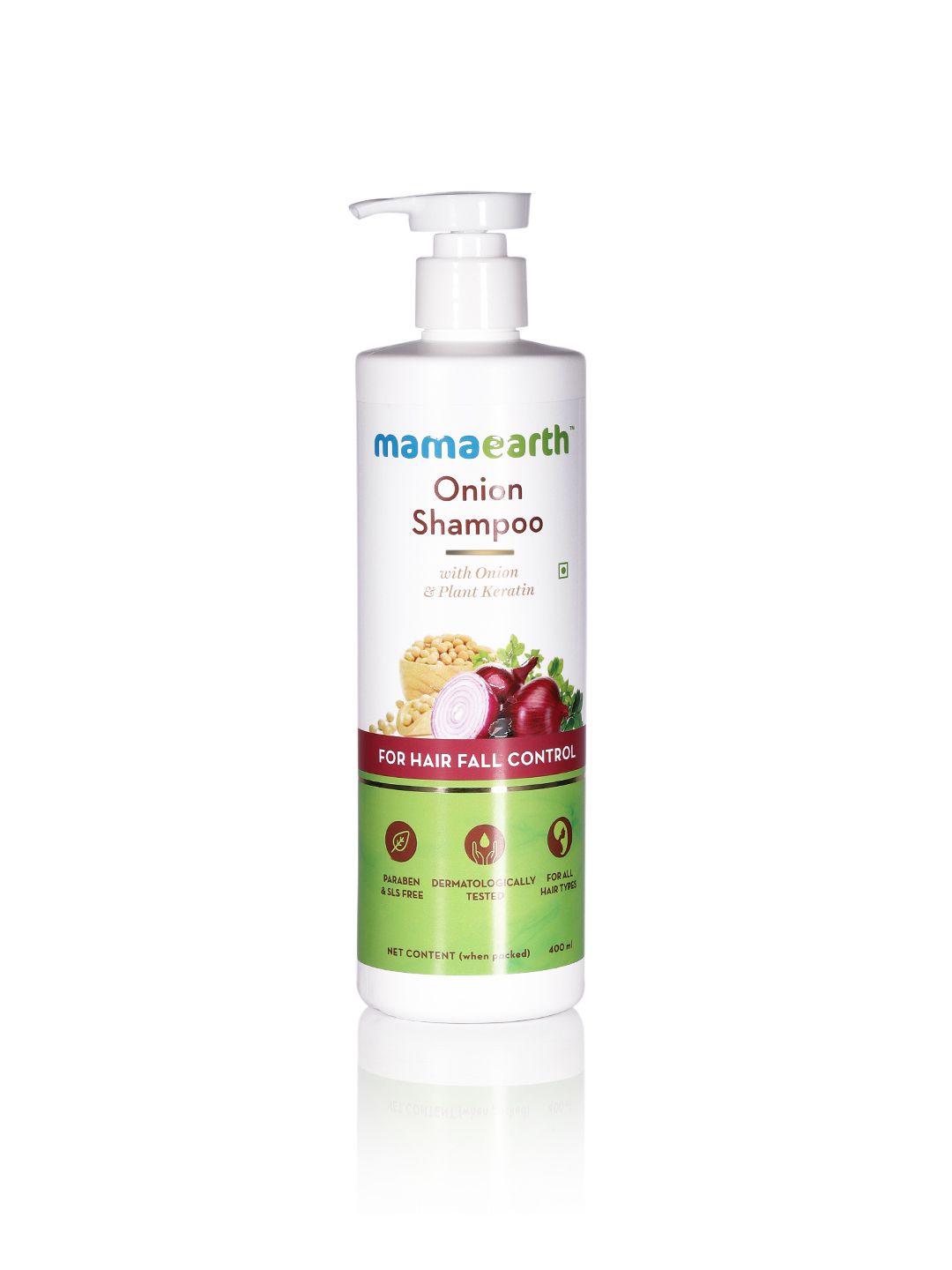 Mamaearth Hair Growth & Hair Fall Control Onion Shampoo 400 ml-picture-5