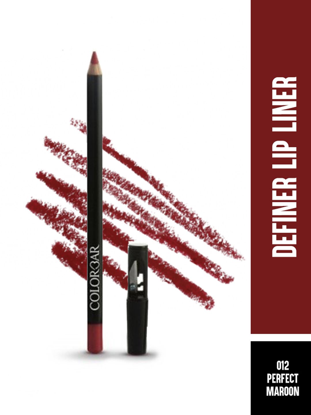 Colorbar Definer Lip Liner Pencil 1.45 g - Perfect Maroon 012-picture-6