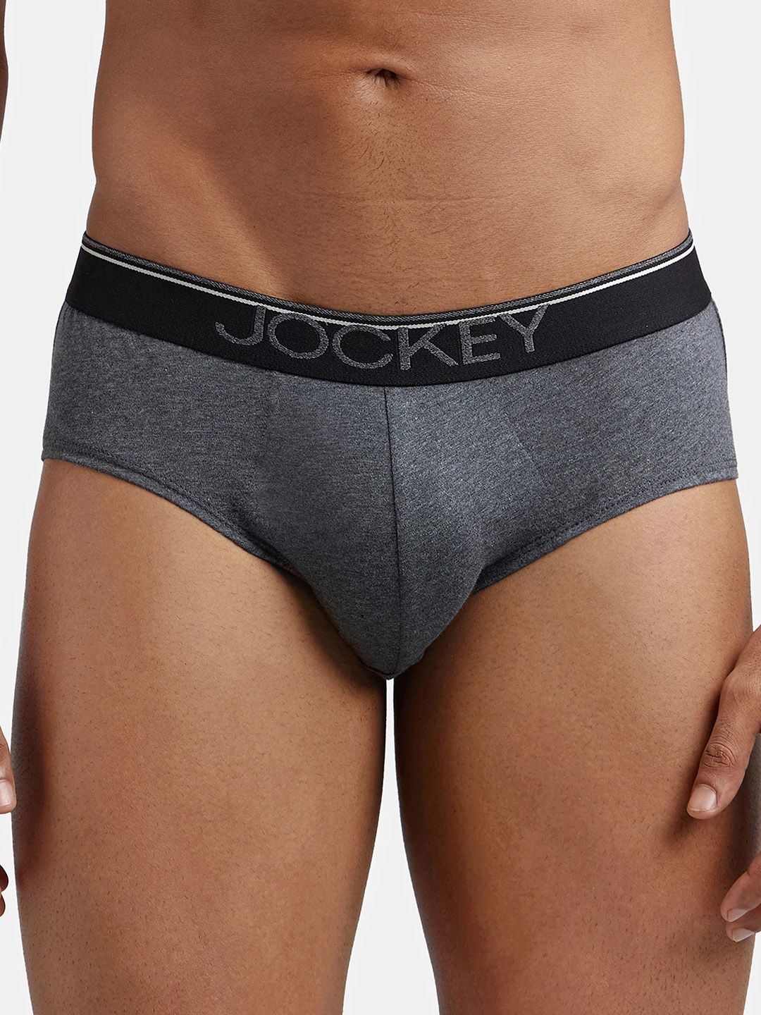 Jockey Men Super Combed Cotton Solid Brief with Ultrasoft Waistband-8037-picture-28