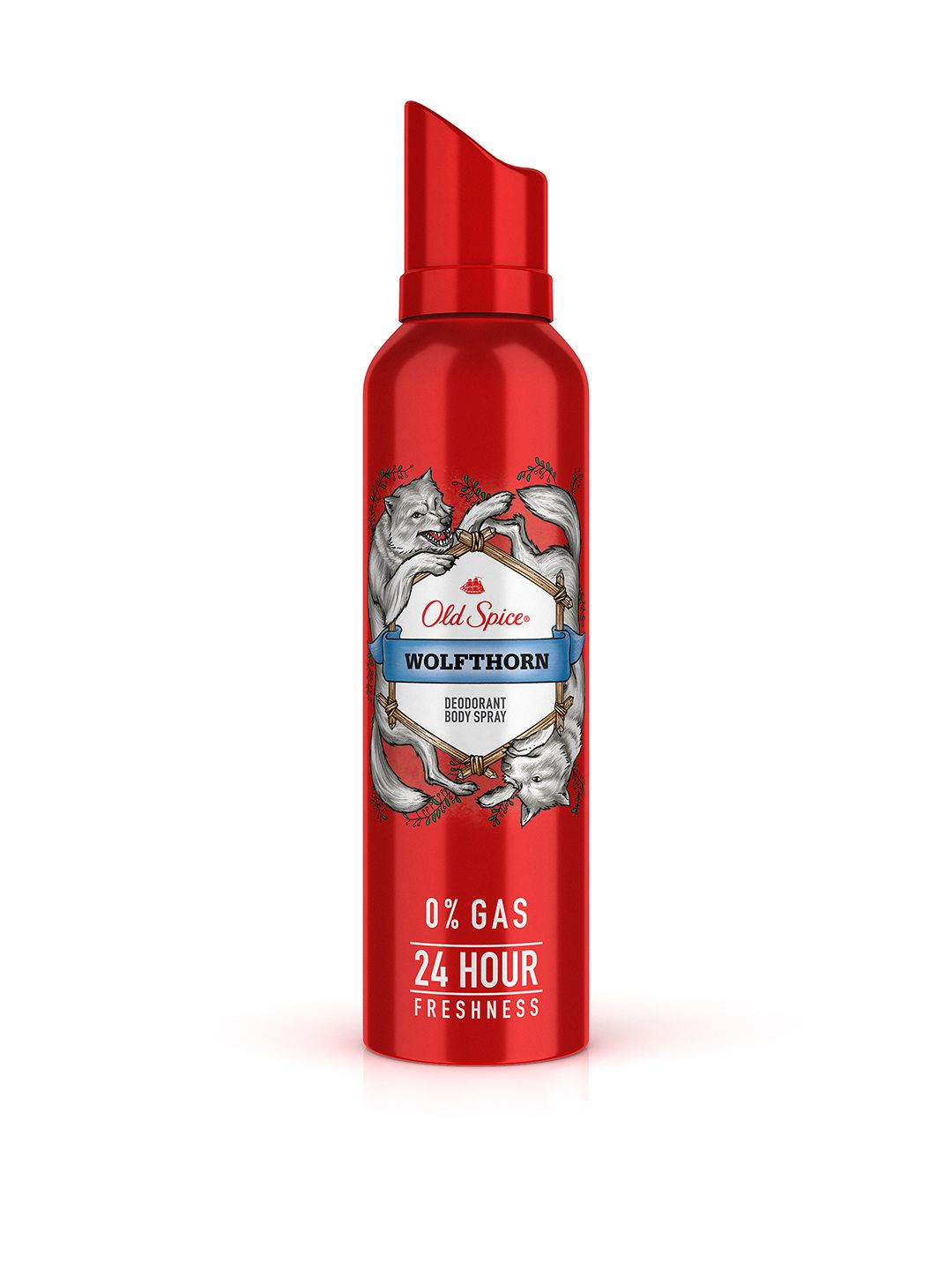 Old Spice Wolfthorn 0% Gas 24 Hour Freshness Deodorant Body Spray 140 ml-picture-15