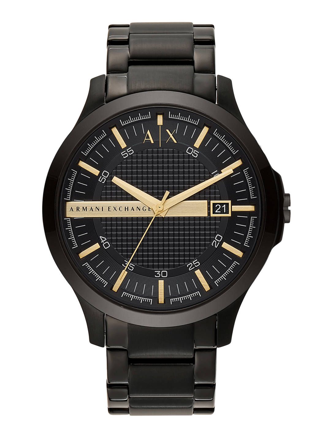 Armani Exchange Men Black Hampton Analogue Watch AX2413-picture-10