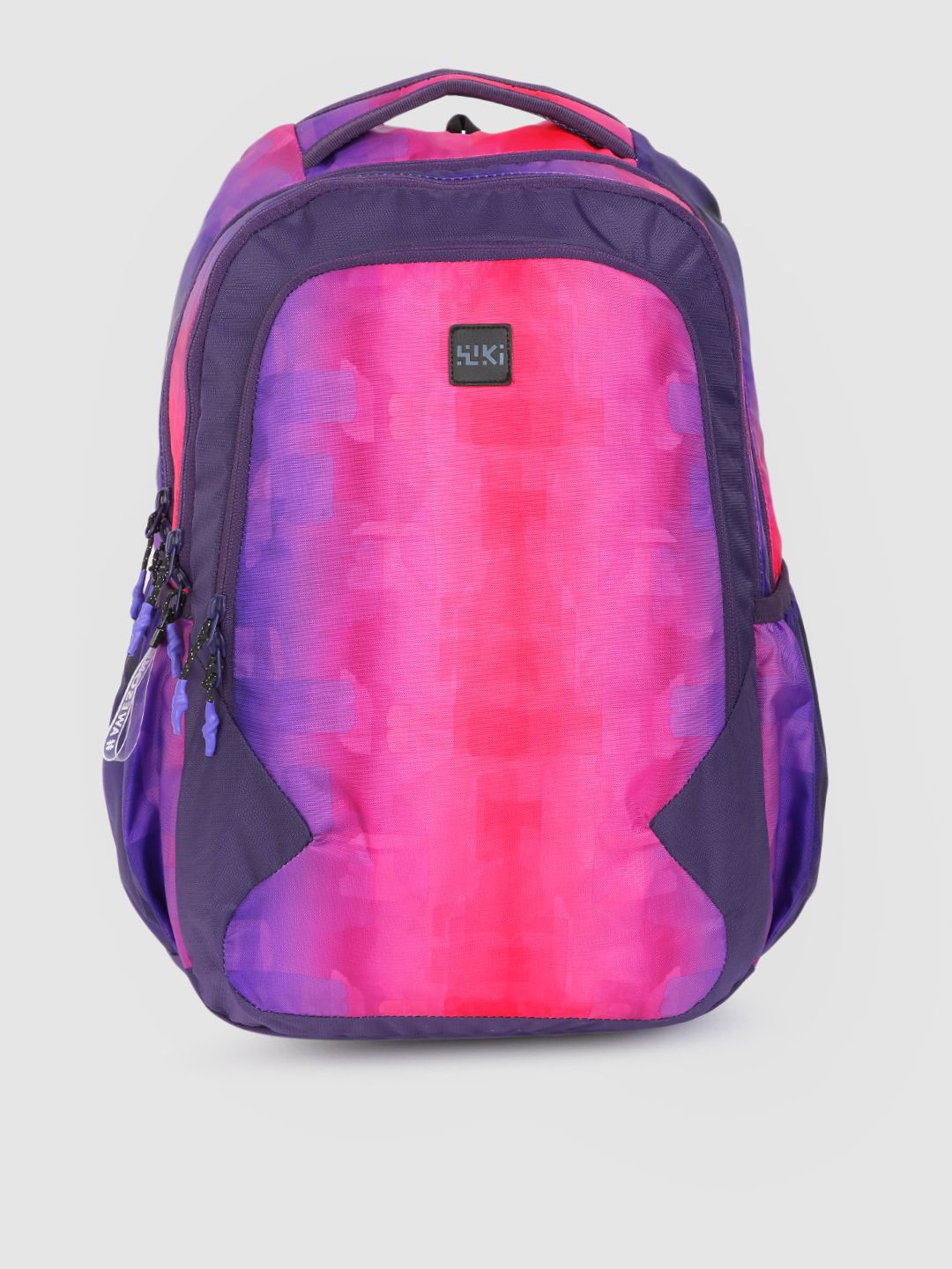 Wildcraft Unisex Purple & Pink Graphic Backpack-picture-15