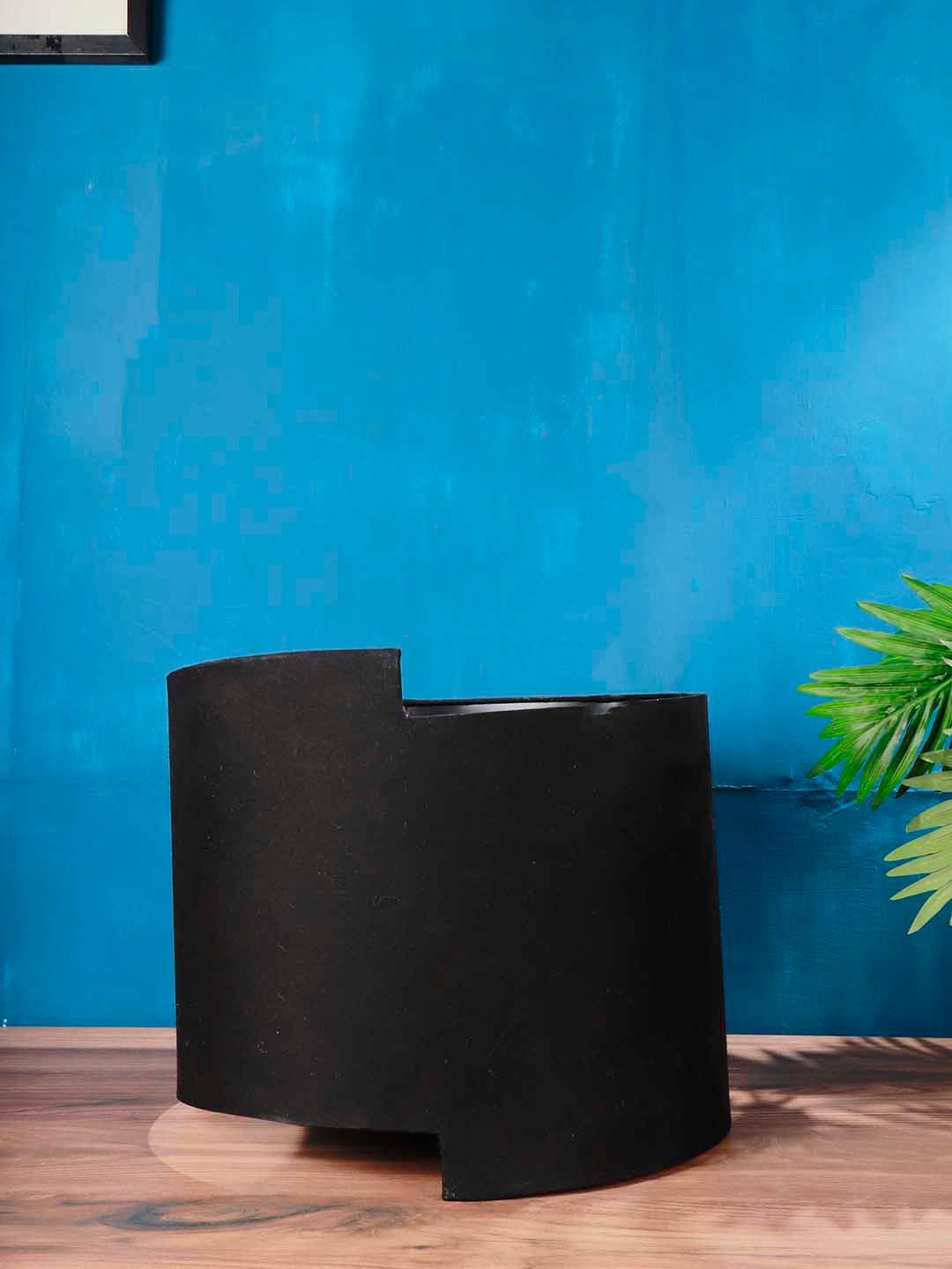 Grated Ginger Black Solid Handcrafted Bedside Standard Lamp-picture-21