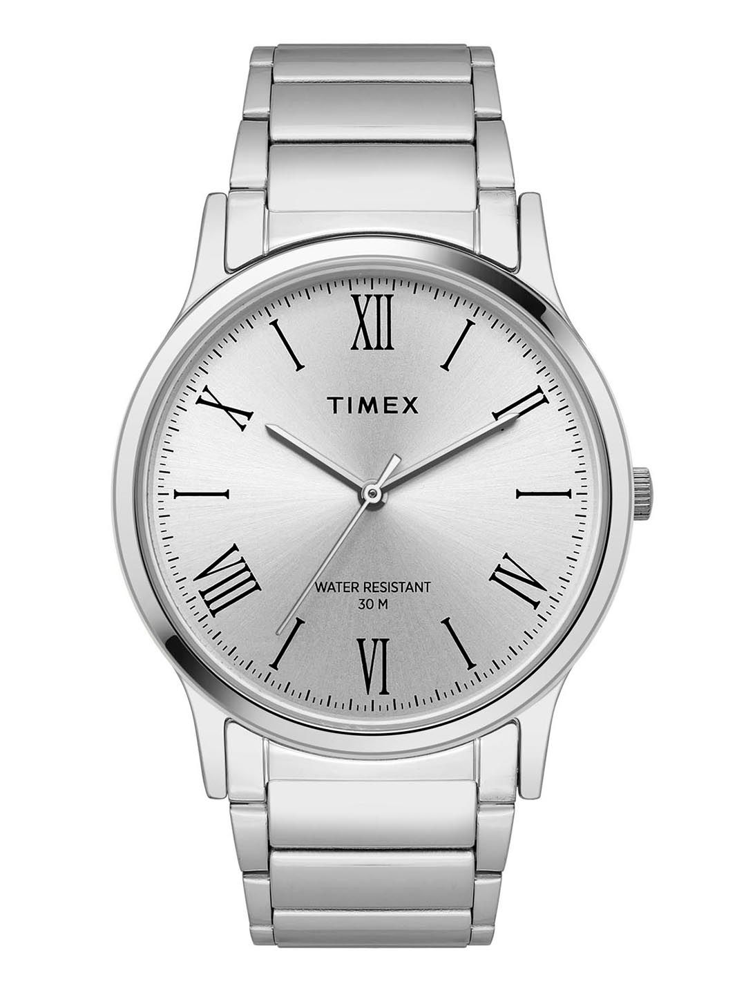 Timex Men Silver-Toned Analogue Watch - TW000R430-picture-11