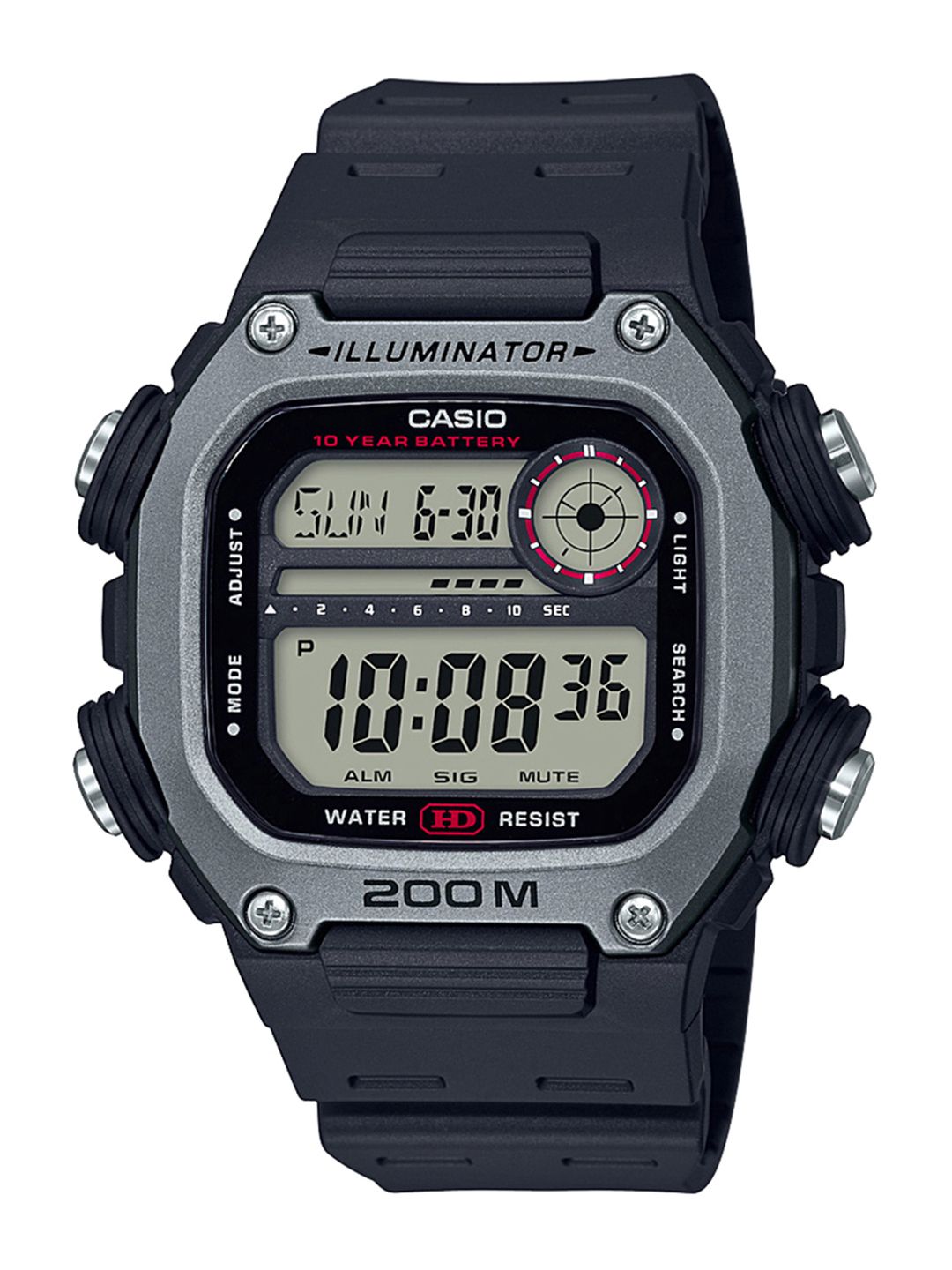CASIO Youth Digital Women Black Digital Watch I116 DW-291H-1AVDF-image-49