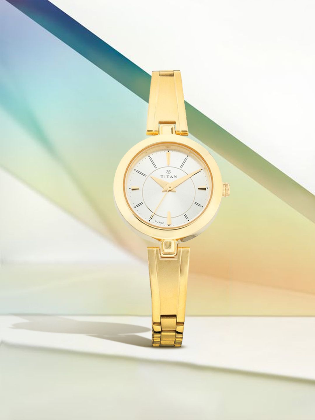 Titan Women Silver-Toned Analogue Watch NM2598YM02-picture-11
