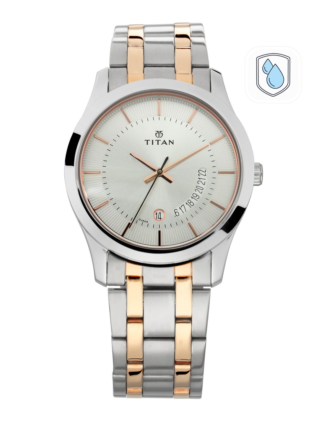 Titan Men Silver-Toned Analogue Watch NM1823KM01-image-18