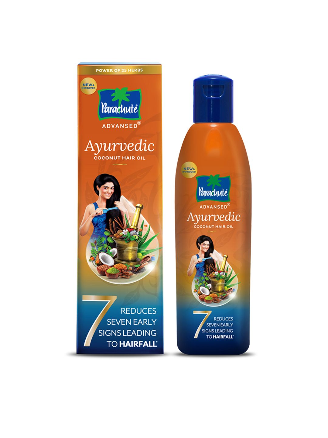 Parachute Advansed Ayurvedic Coconut Hair Oil Controls Hairfall - 300 ml-image-11