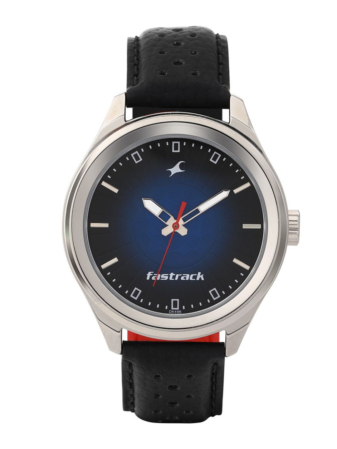 Fastrack Men Leather Strap Analogue Watch