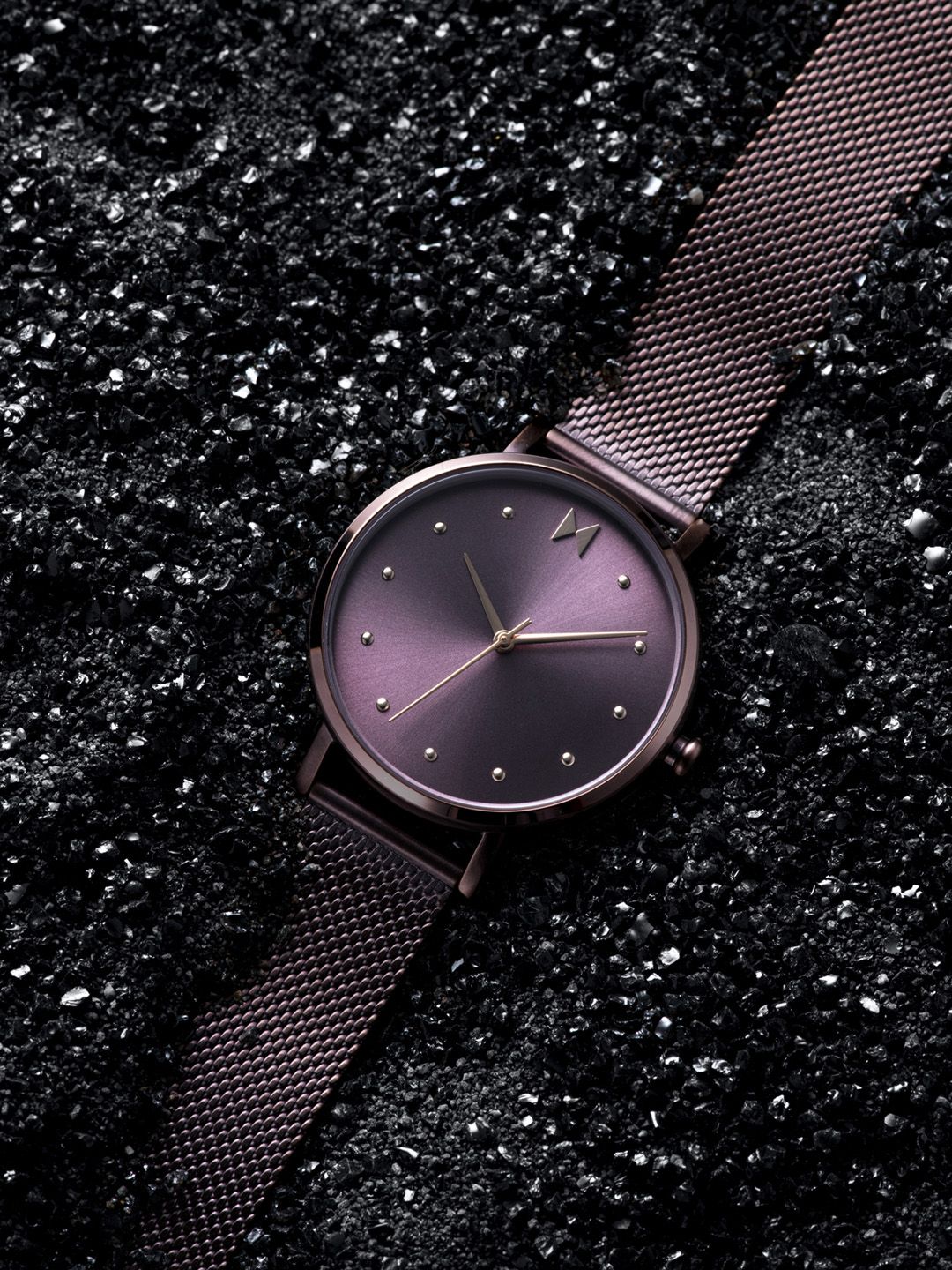 MVMT Women Purple Embellished Analogue Watch 28000032